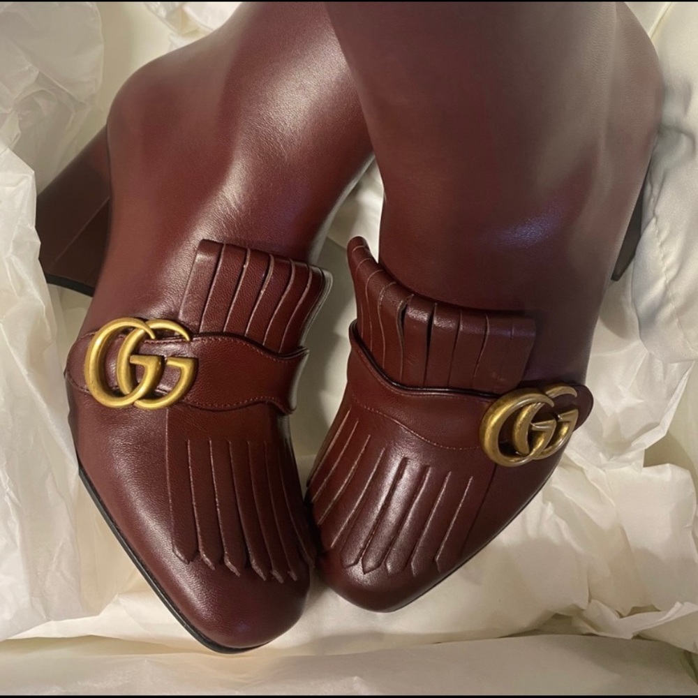 Gucci Marmont Boots